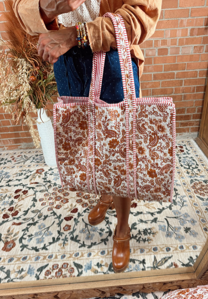The Paisley Darling Tote