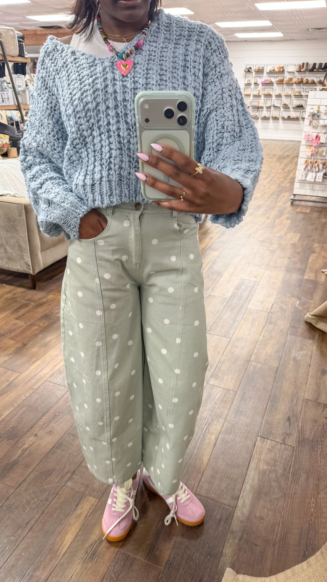 The Chic Dot Wide Leg