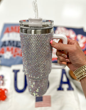 Rhinestone Tumbler