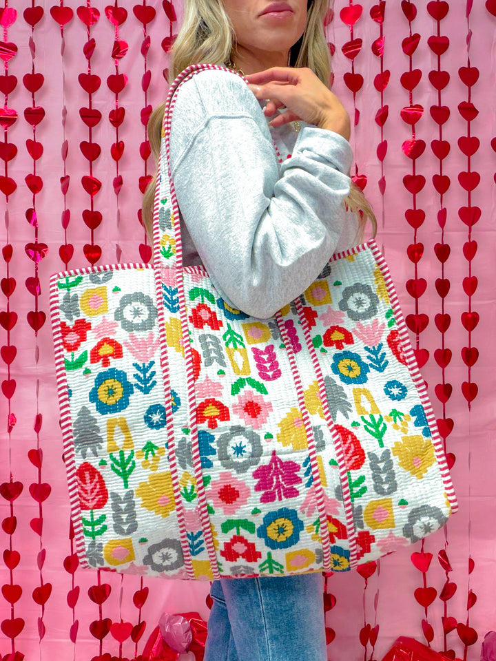The Wildflower Weekend Tote
