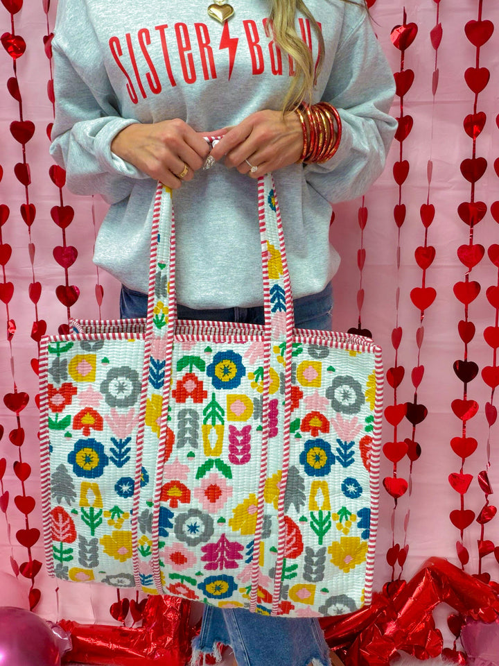 The Wildflower Weekend Tote