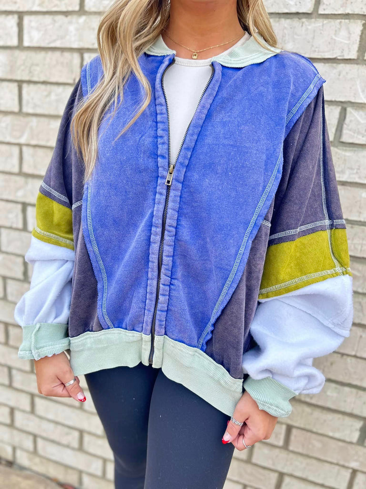 Where To Next Colorblock Jacket