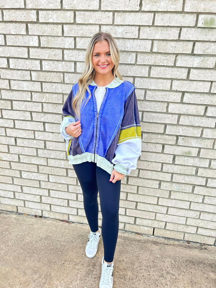 Where To Next Colorblock Jacket
