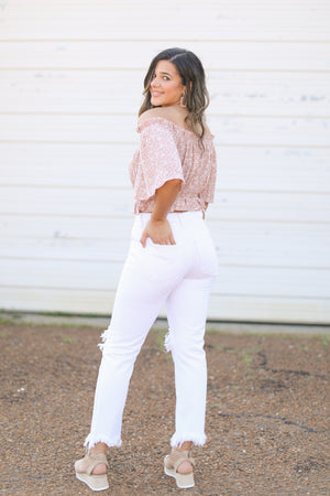 Trend Alert Straight Crop Jeans