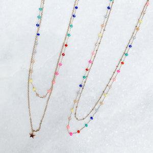 Over The Rainbow Layered Necklace