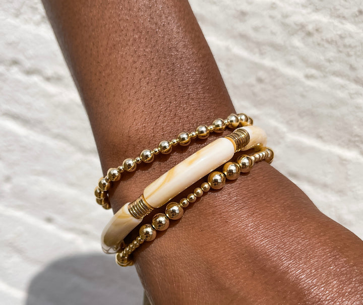 Tube & Disc Bracelet