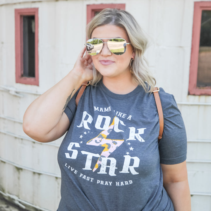 Mama Like A Rock Star Tee