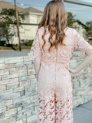Making Me Blush Jumpsuit