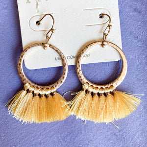 Treasure the Tassel Earrings