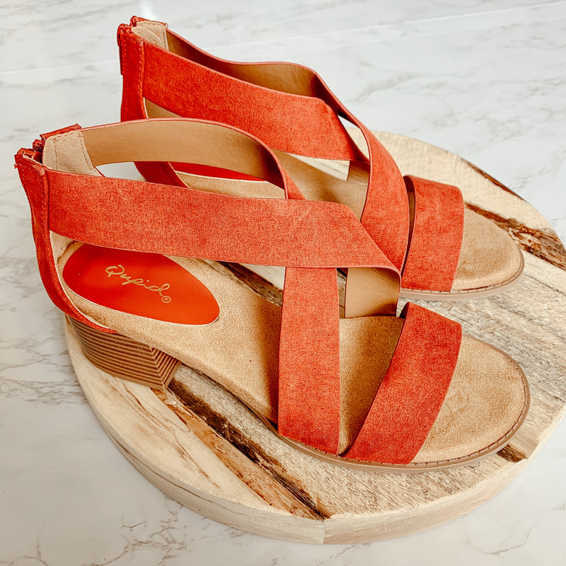 Cross Your Path Sandals
