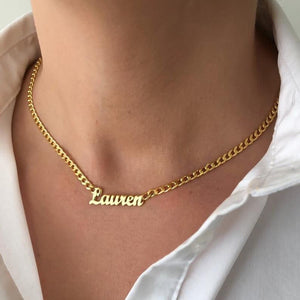 Custom Chain Name Necklace