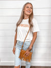 Fringe Benefits Crossbody Purse