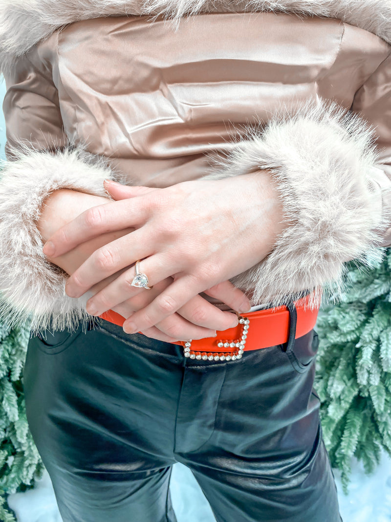 B.b. Lila Pear Together Ring