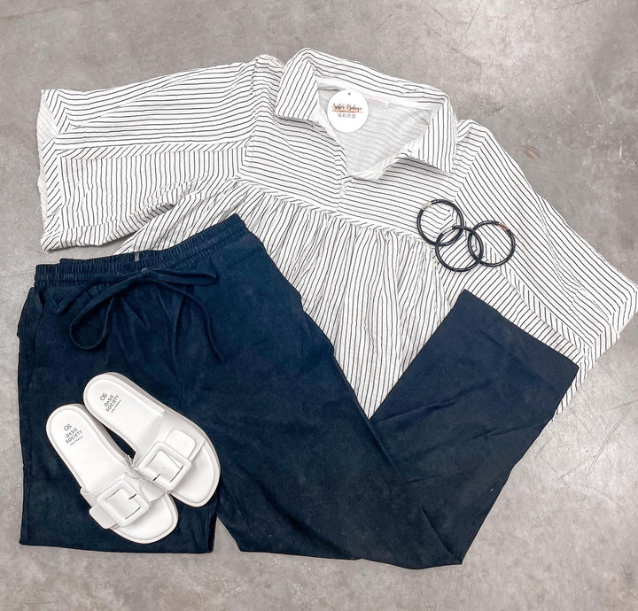 Casual Trend  Textured Pants