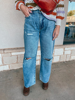 Quick Escape Wide Dad Jean