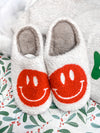 All The Rave Smiley Slippers