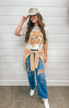 Retro Take It Easy Oversized Tee