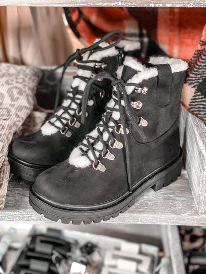 Morning Chill Lace Up Boot