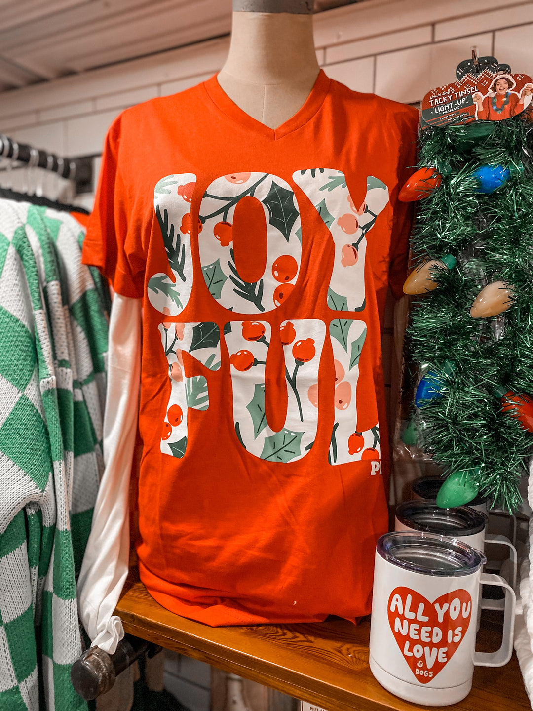 Joyful Holly Tee