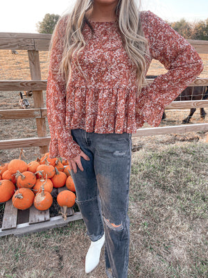 Sahara Loose Straight Distressed Jeans