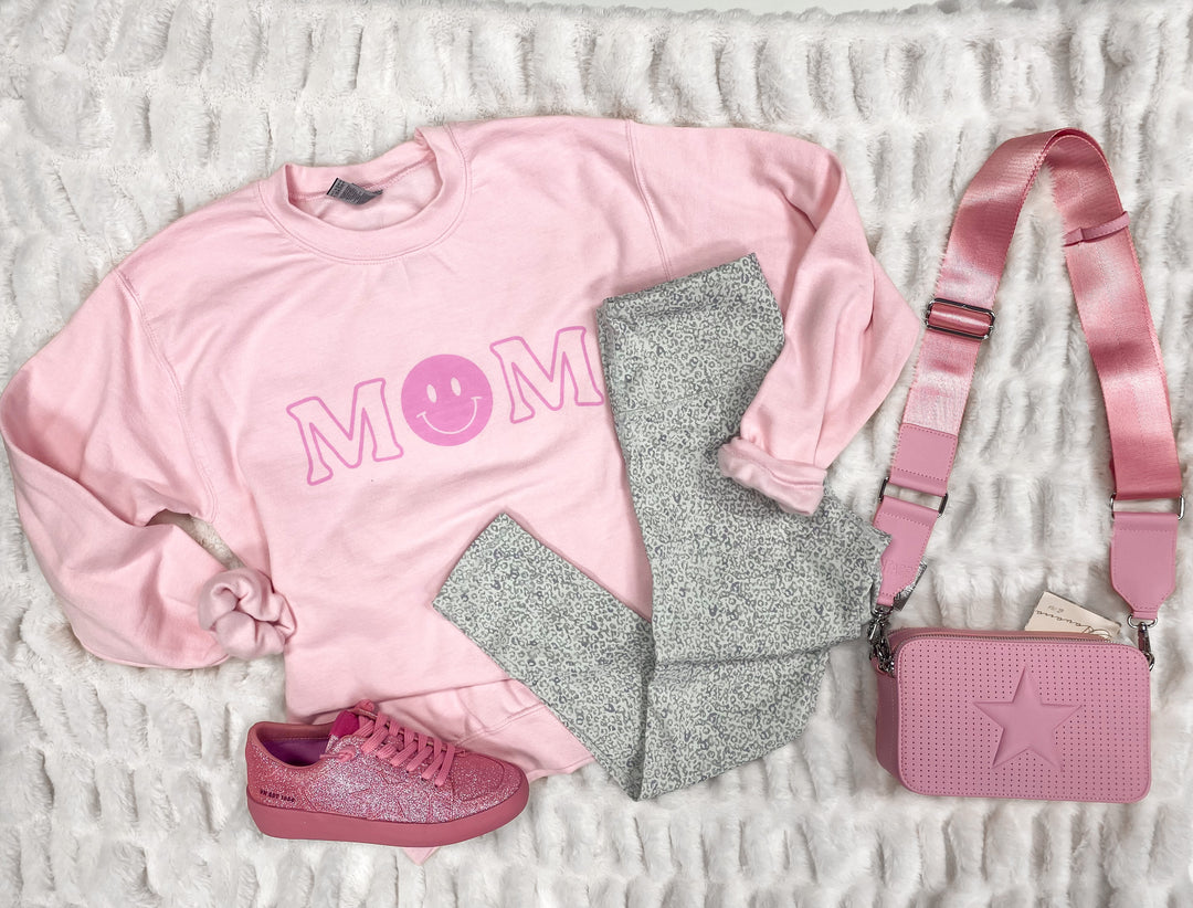 Mom Smiley Sweatshirt