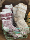Toesy & Warm  Sweater Socks