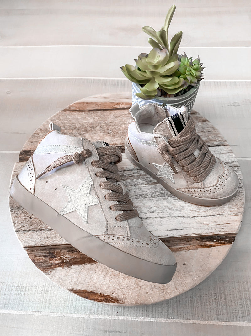 KIDS Serena Mid Top Sneakers