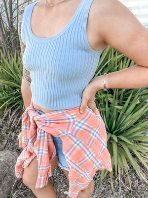 Setting The Tone Ribbed Top