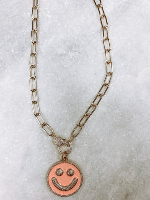 Large Smiley Necklace