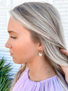 Butterfly Hoop Earring Set