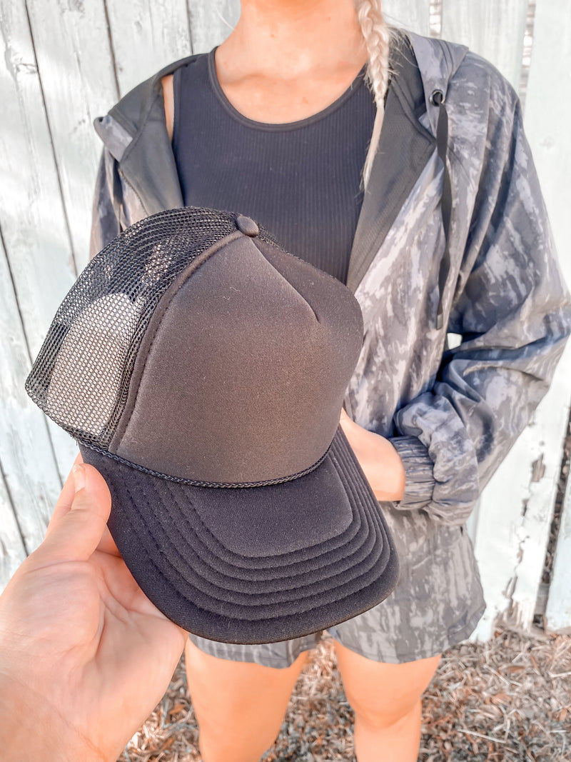 SP Blank Canvas Trucker Hat