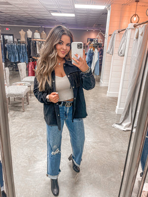 Party Starter Fringe Jacket