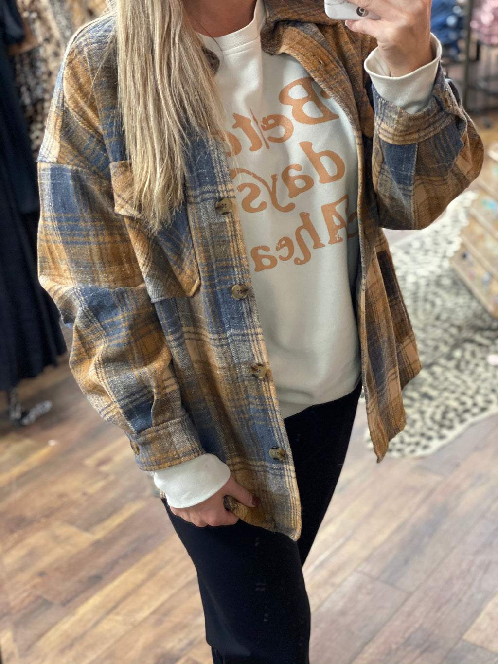 Fireside Feelings Shacket