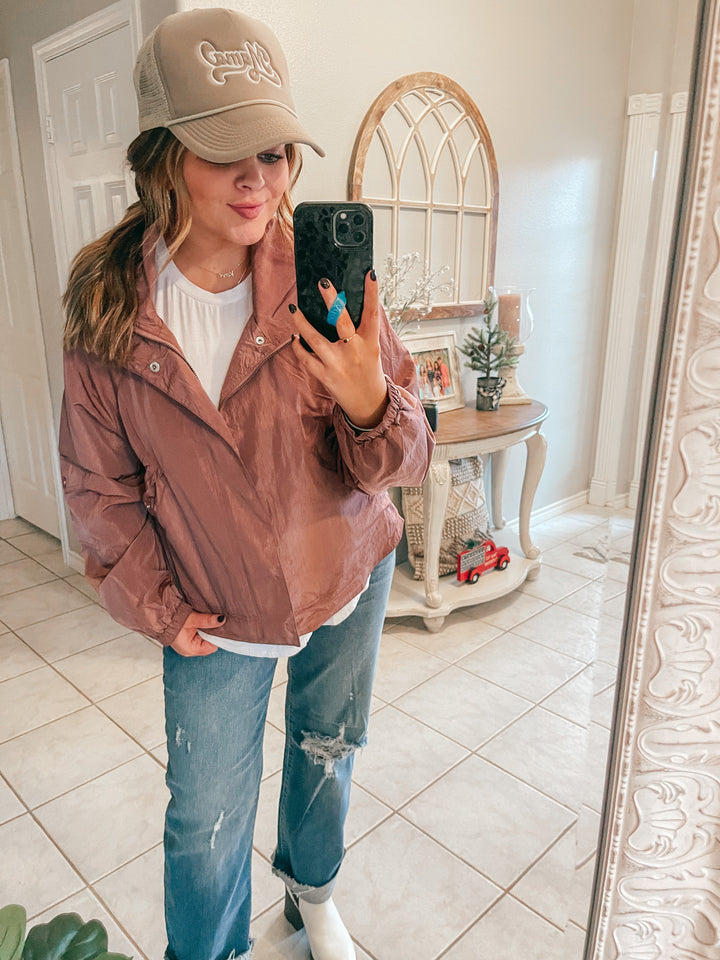 The Race Is Over Wind Jacket