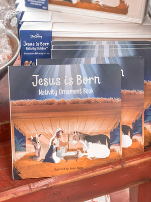 Jesus Is Born Ornament Book
