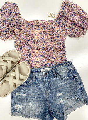 Kenzie Mid Rise Shorts
