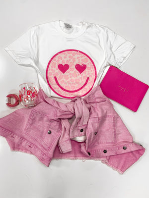Smiley Heart Eyes Tee