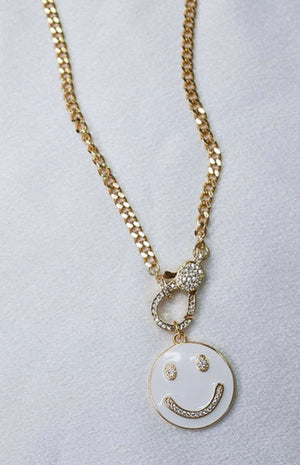 Because I'm Happy Clasp Necklace