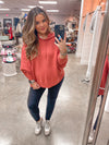 Cozy Is Calling Knit Hoodie