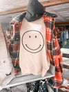Embroidered Smiley Sweatshirt