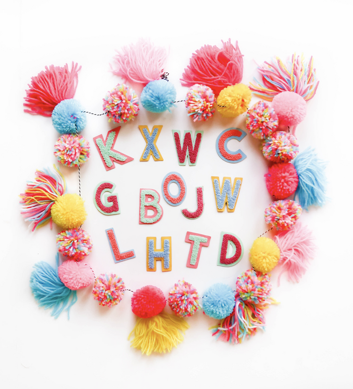 JLB Alphabet Letter Patches