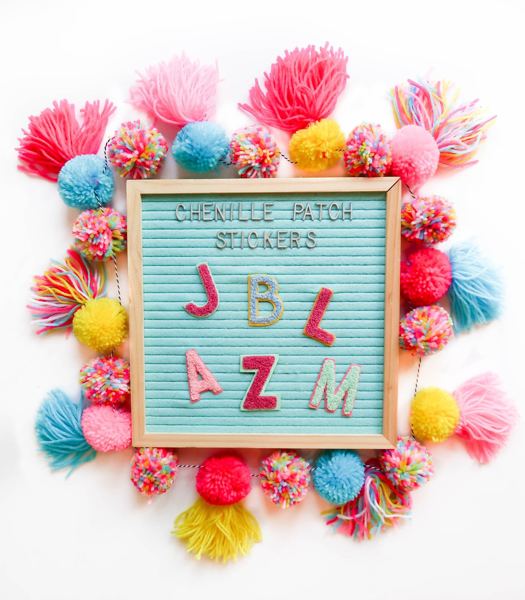 JLB Alphabet Letter Patches