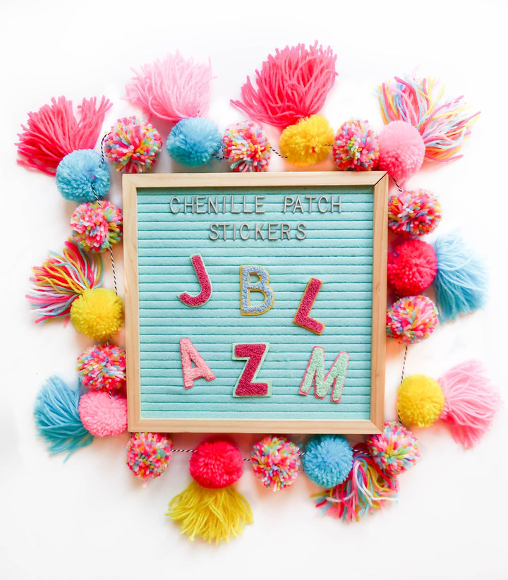 JLB Alphabet Letter Patches